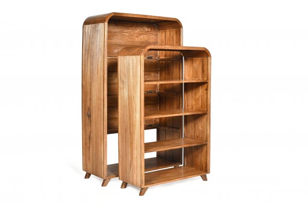 BOOK SHELF GROOVE DESIGN SET OF 2
